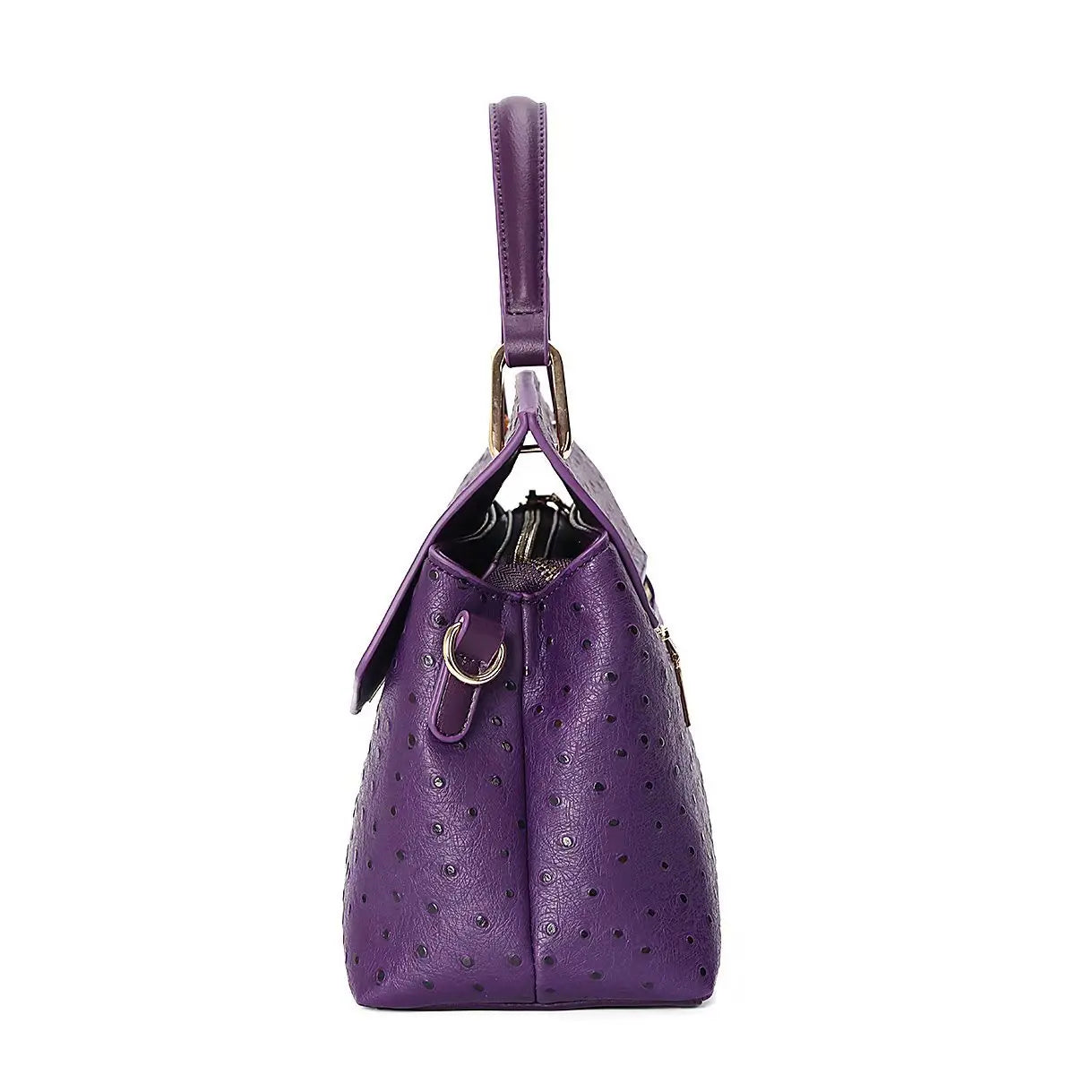 2024 Popular Purple Camel Pattern Handheld Shoulder Bag with European and American Style Women's Bag New Product Bag for Women