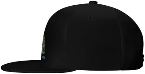 ZRCAIFU National Emblem Flat Bill Cap for Men Women