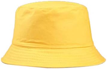 Unisex Bucket Hat Summer Fisherman Yellow