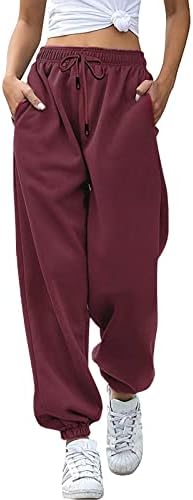 Mens High-Waisted Looser Fit Joggers with Pockets