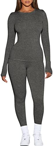Kaximil Womens Thermal Fleece Set