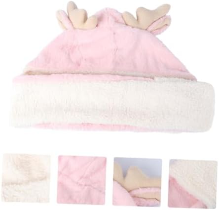 SOIMISS Cute Baby Winter Fennec Ears Scarf Hat Gloves Soft Cotton Warm Reversible