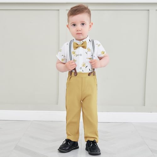 Baby Boy Tuxedo Suits Set