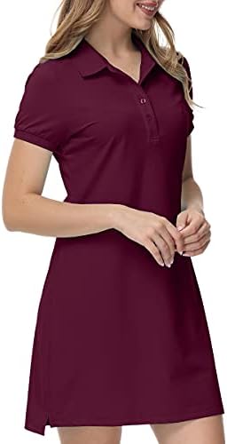 JINSHI Womens Slim Golf Dress