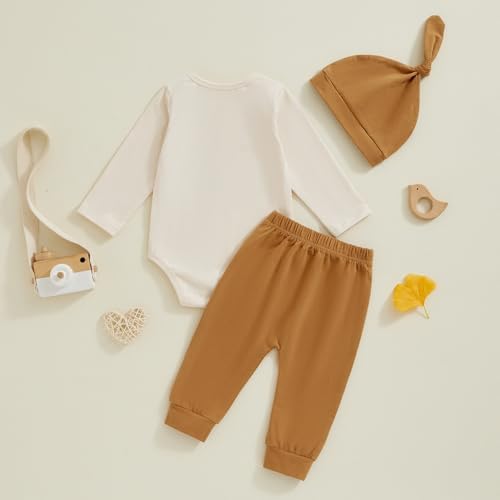 SAYOO - Baby Boys Duck Hunter Clothes Mallard Duck Long Sleeve Romper Set