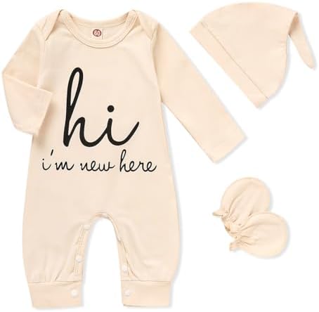 GRNSHTS Newborn Baby Romper Set