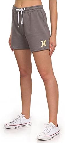 Hurley Womens Pine Lines Boyfriend Casual Walking Shorts