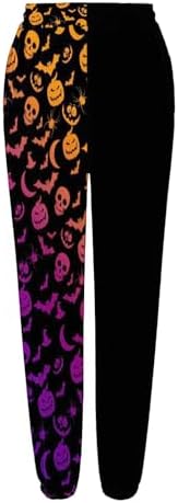 Halloween Casual Printed Pollution-Pomorphic Womens Athletic sweatpants