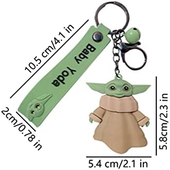 Yoda the Child Keychain - Lightweight Durable for Kids