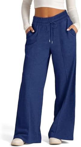 Wide Leg Casual Sweatpants for Women