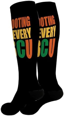 Im Rooting For HBCUs Black History Month Boot Socks