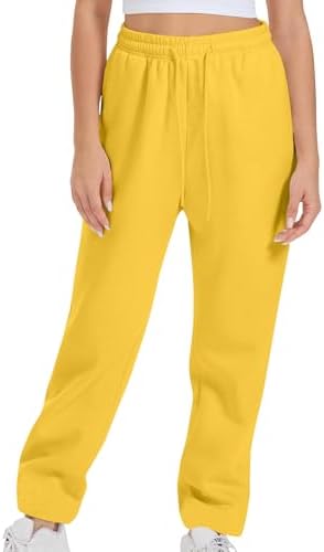 Itsame Womens High Waist Straight Leg Sweatpants