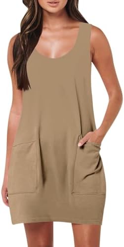 Sleek Boho Beach Mini Dress for Women this summer