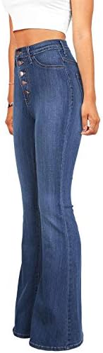Silvia Curvy Activewear Slim Fit Bootcut Jeans Womens Plus Size