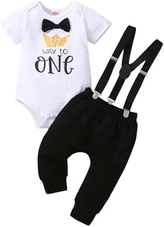 Baby Boy 12st Birthday Outfit - Flattered Gentleman Look