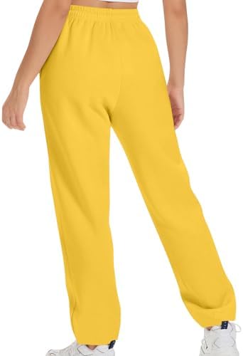 Itsame Womens High Waist Straight Leg Sweatpants
