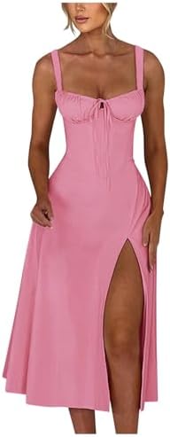 2025 Plus Womens Summer Beach Boho Dresses for Vacation