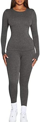 Kaximil Womens Thermal Fleece Set