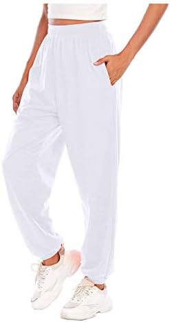Baggy High Waist Cotton Sweatpants for Teen Girls