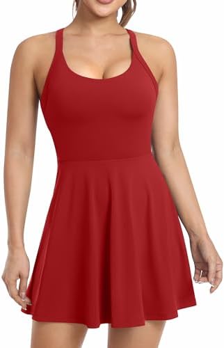 JAFINSY Workout Tennis Dress