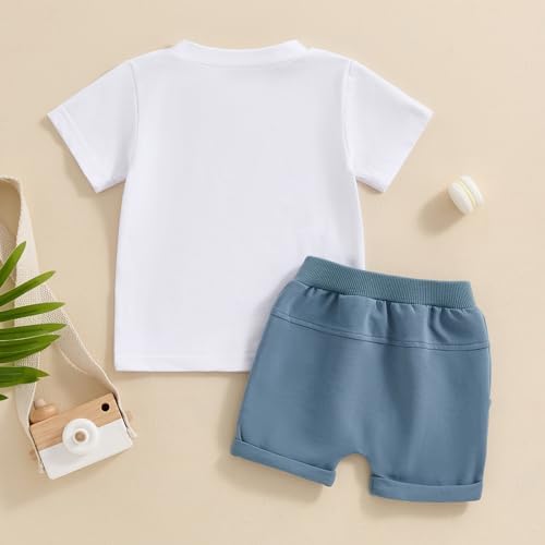 Baby Boy Short Sleeve T-Shirt Shorts Set