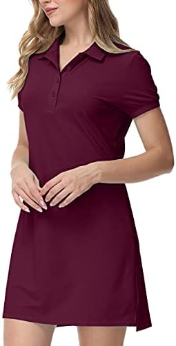 JINSHI Womens Slim Golf Dress