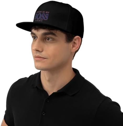 Jesus Is My Boss Flat Bill Hat