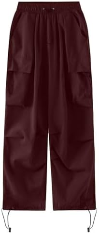 SDBRLD Womens Cargo High Waist Pants