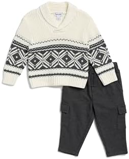 Splendid Baby Boys Farisle Knit Set