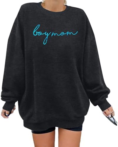 Mama Pullover Top Mom Leopold Graphic Soft Cotton Blend