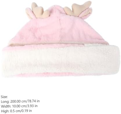 SOIMISS Cute Baby Winter Fennec Ears Scarf Hat Gloves Soft Cotton Warm Reversible