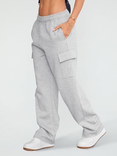 Premium Soft-Fuzzy Womens Joggers Faux-Fur Spring Pants F100 Loose Fit