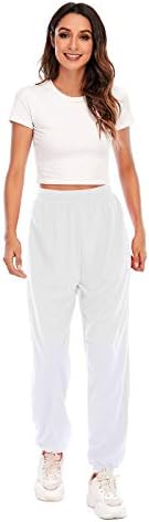 Baggy High Waist Cotton Sweatpants for Teen Girls