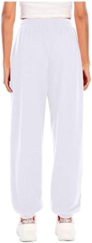 Baggy High Waist Cotton Sweatpants for Teen Girls