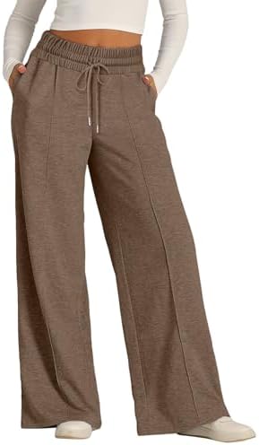 Premium Extra Wide Leg Sweatpants Elastic Drawstring Low Waist