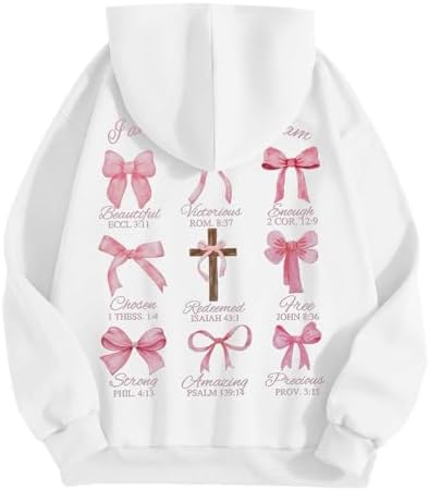 Trendy and Comfortable Womens Casual Hoodie with Preppy Design