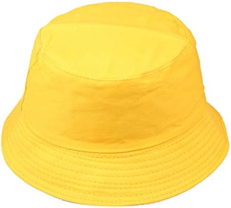 Unisex Bucket Hat Summer Fisherman Yellow