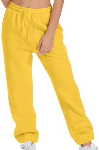 Itsame Womens High Waist Straight Leg Sweatpants