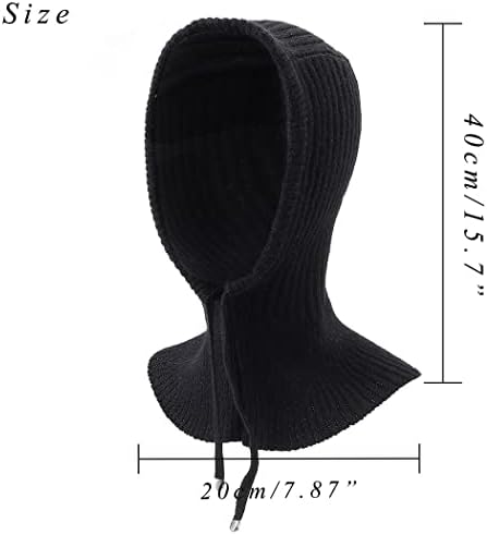 Jerany Balaclava Knit Winter Hat Scarf
