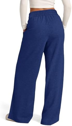 Wide Leg Casual Sweatpants for Women