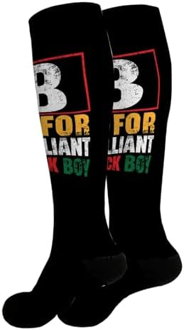 B Is for Boy Black History Months Long Socks