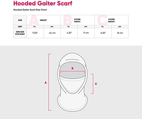 FUCO NFL Team Logo Hooded Gaiter Balaclava Face Cover Officially Licensed
