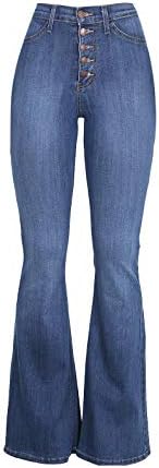 Silvia Curvy Activewear Slim Fit Bootcut Jeans Womens Plus Size