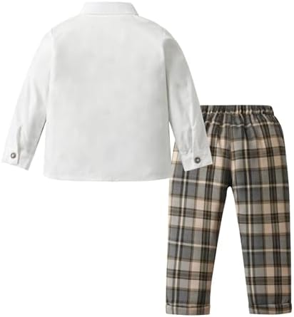 Pure Milk Toddler Boys Fake Vest Outfit Set 3 Pieces