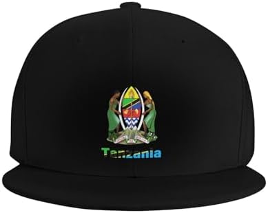 ZRCAIFU National Emblem Flat Bill Cap for Men Women
