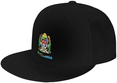 ZRCAIFU National Emblem Flat Bill Cap for Men Women