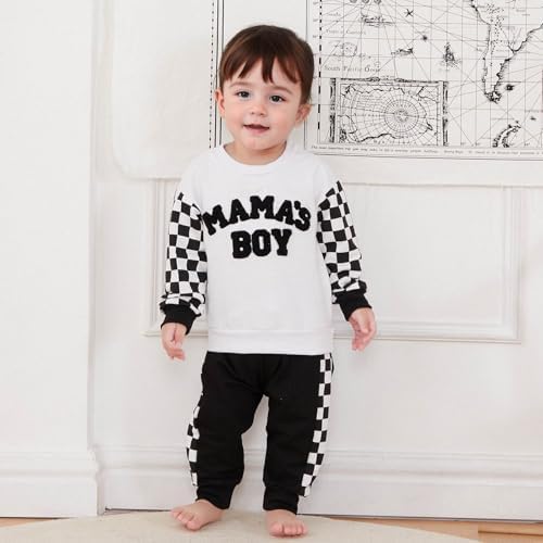 2-Piece Toddler Boys Fall Outfits Set
