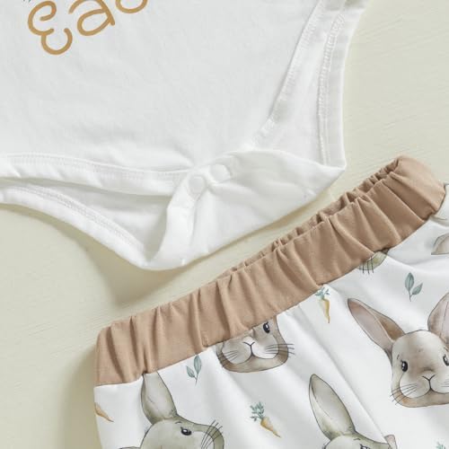 Newborn Baby Boy Girl Easter 3-Piece Outfits Set