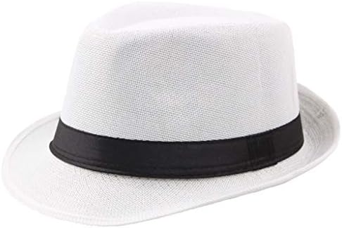 Adjustable Wool Fedora Hat for Women Men Waterproof Classic Design