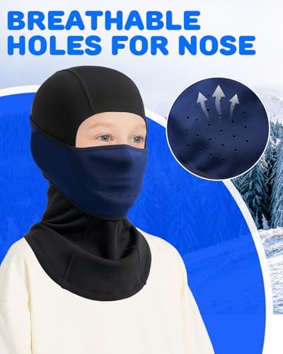 Venswell Kids Thermal Fleece Ski Mask